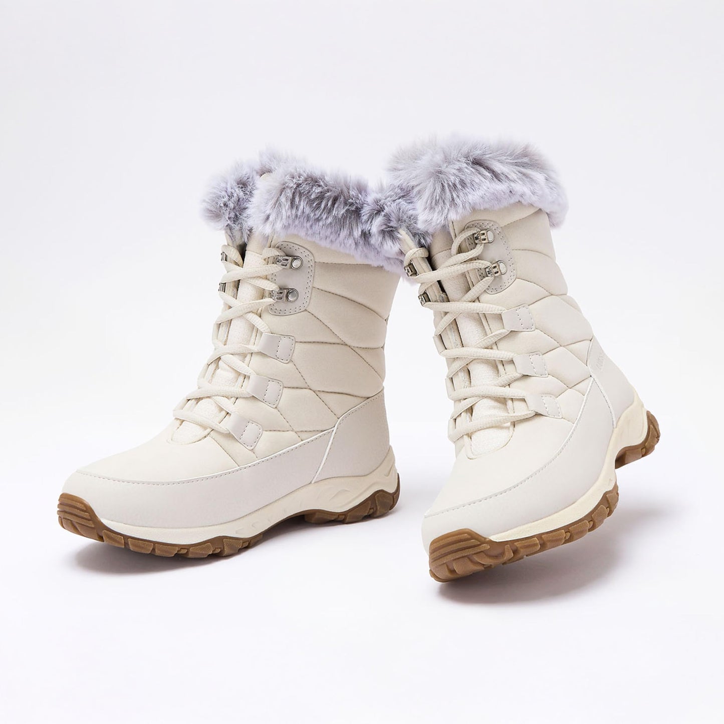 Lands' End Expedition Max Waterproof Insulated Womens Snow Boots, Winter Boots for Women, Medium or Wide Width Sizes 6 to 11, Black, Brown, Blue, White or Grey Winter Shoes - Black, 8 Medium