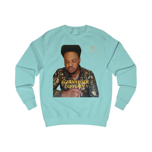 Unisex Sweatshirt with Schinyder ECRIVAIN Design - Trendy and Comfortable Fashion Statement