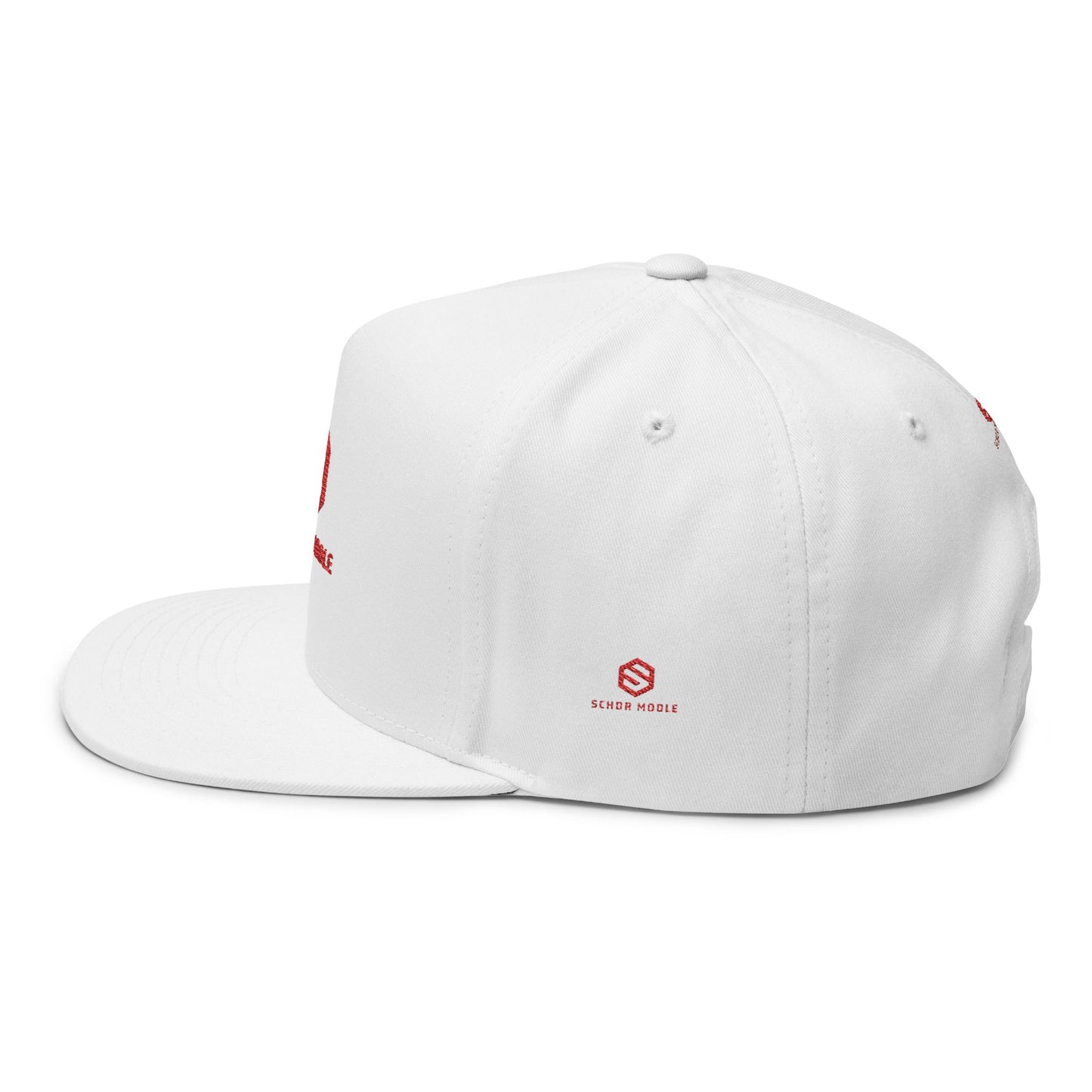 Stylish Flat Bill Cap - Trendy Embroidered Hat for Urban Fashion, Cool Accessory, Perfect Gift for Hipsters and Sports Enthusiasts