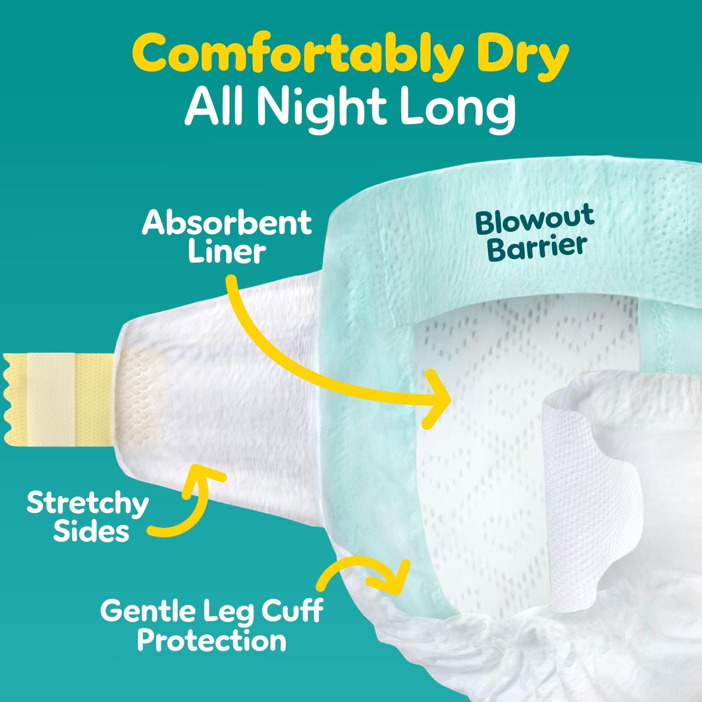 Pampers Baby Diapers - Swaddlers - Size 2, 148 Count, Ultra Absorbent Disposable Infant Diaper