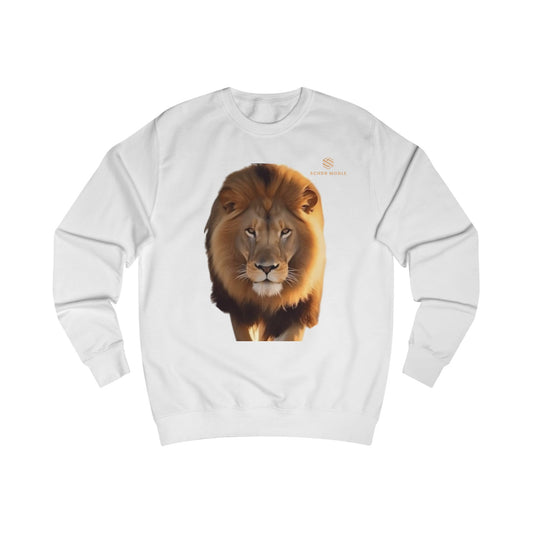Majestic Lion Unisex Sweatshirt - Comfortable and Stylish Animal Apparel