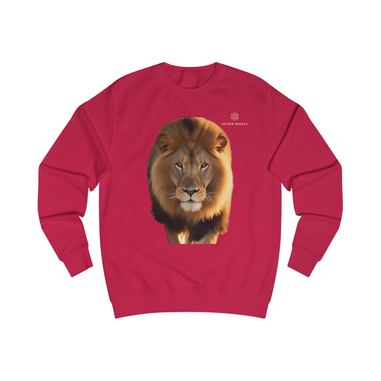 Majestic Lion Unisex Sweatshirt - Comfortable and Stylish Animal Apparel