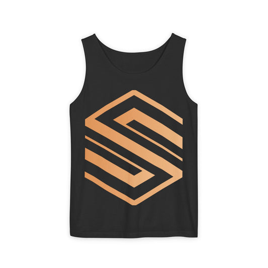 Majestic Lion Unisex Garment-Dyed Tank Top | Bold Wildlife Shirt for Summer Adventures