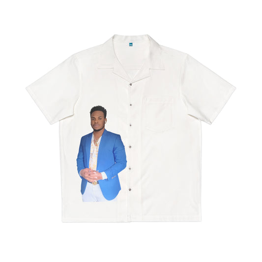 Men's Hawaiian Shirt (AOP) - Vibrant Summer Vibes, Beachwear, Tropical Style, Perfect for Vacations, Casual Wear, Luau Party