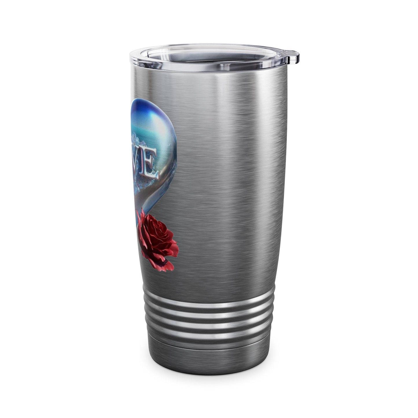 20oz Love Heart Ringneck Tumbler - Perfect for Valentine's Day & Gifts