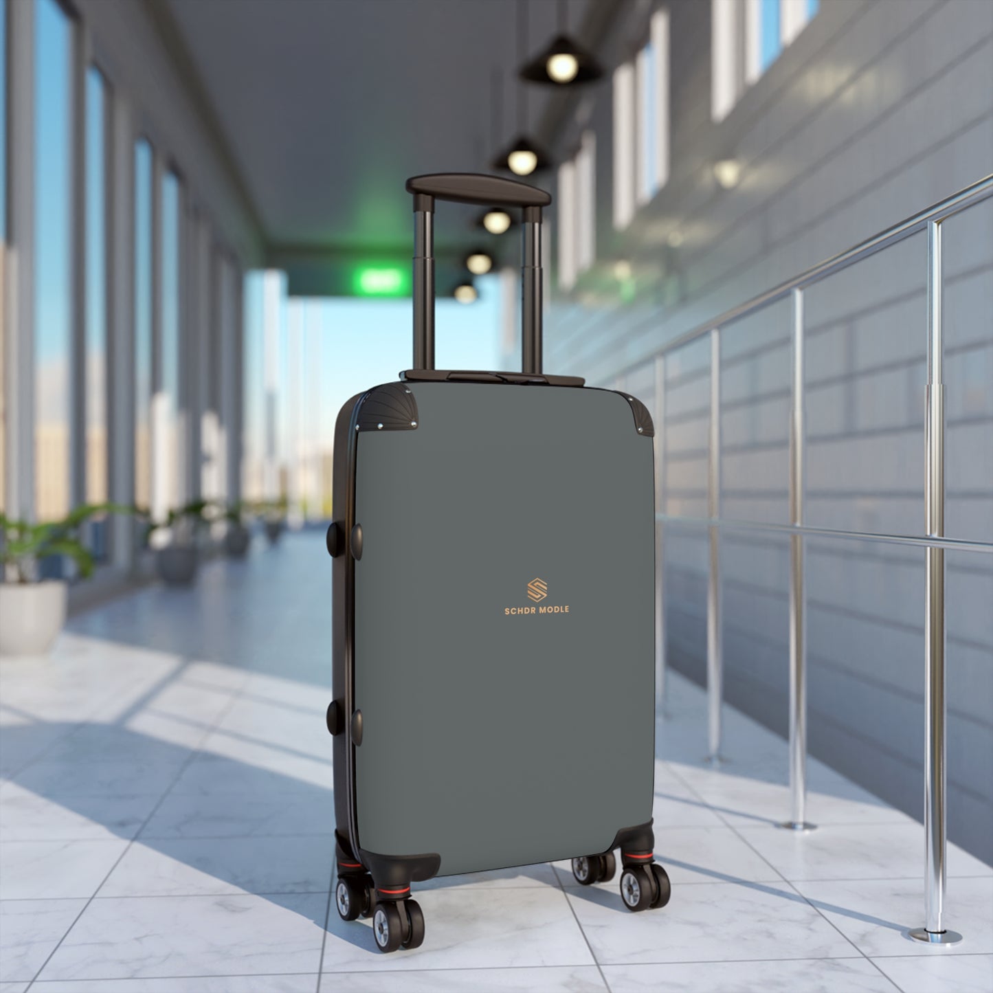 Personalized Family Travel Suitcase - Custom Design with Photo & Name